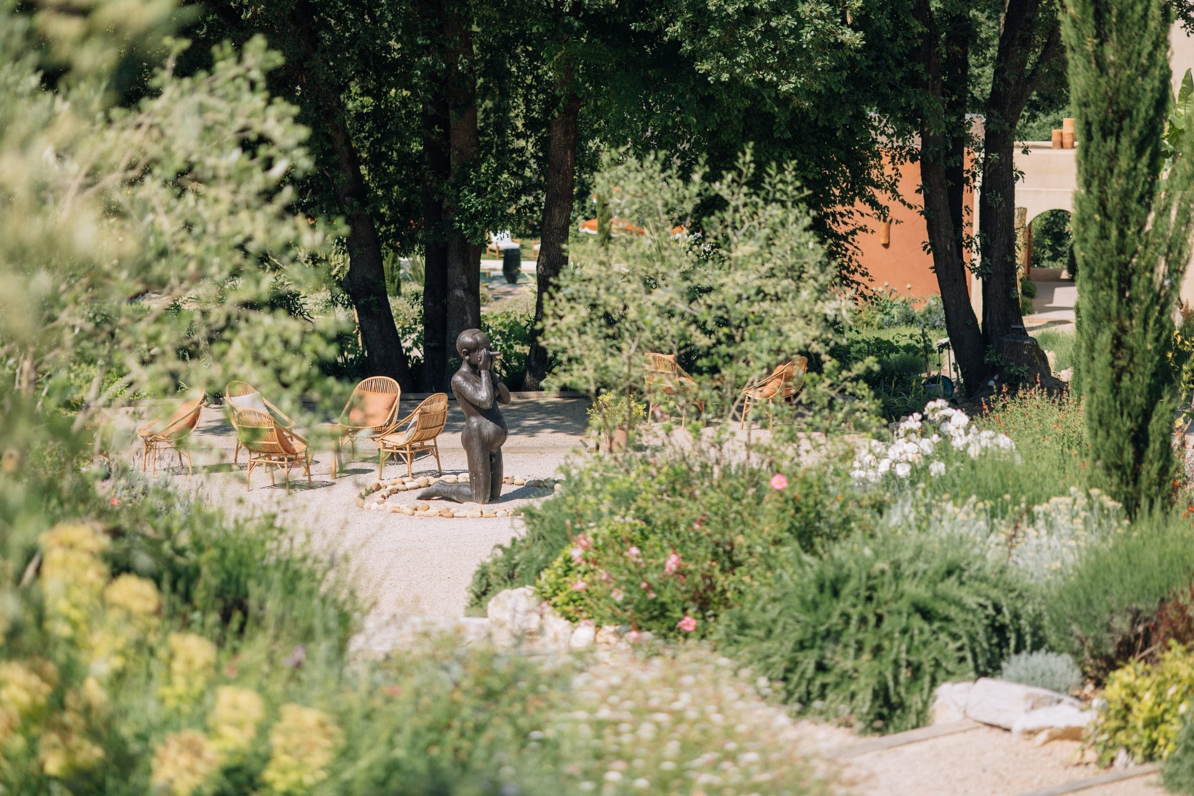 Breakfast spread at Toile Blanche