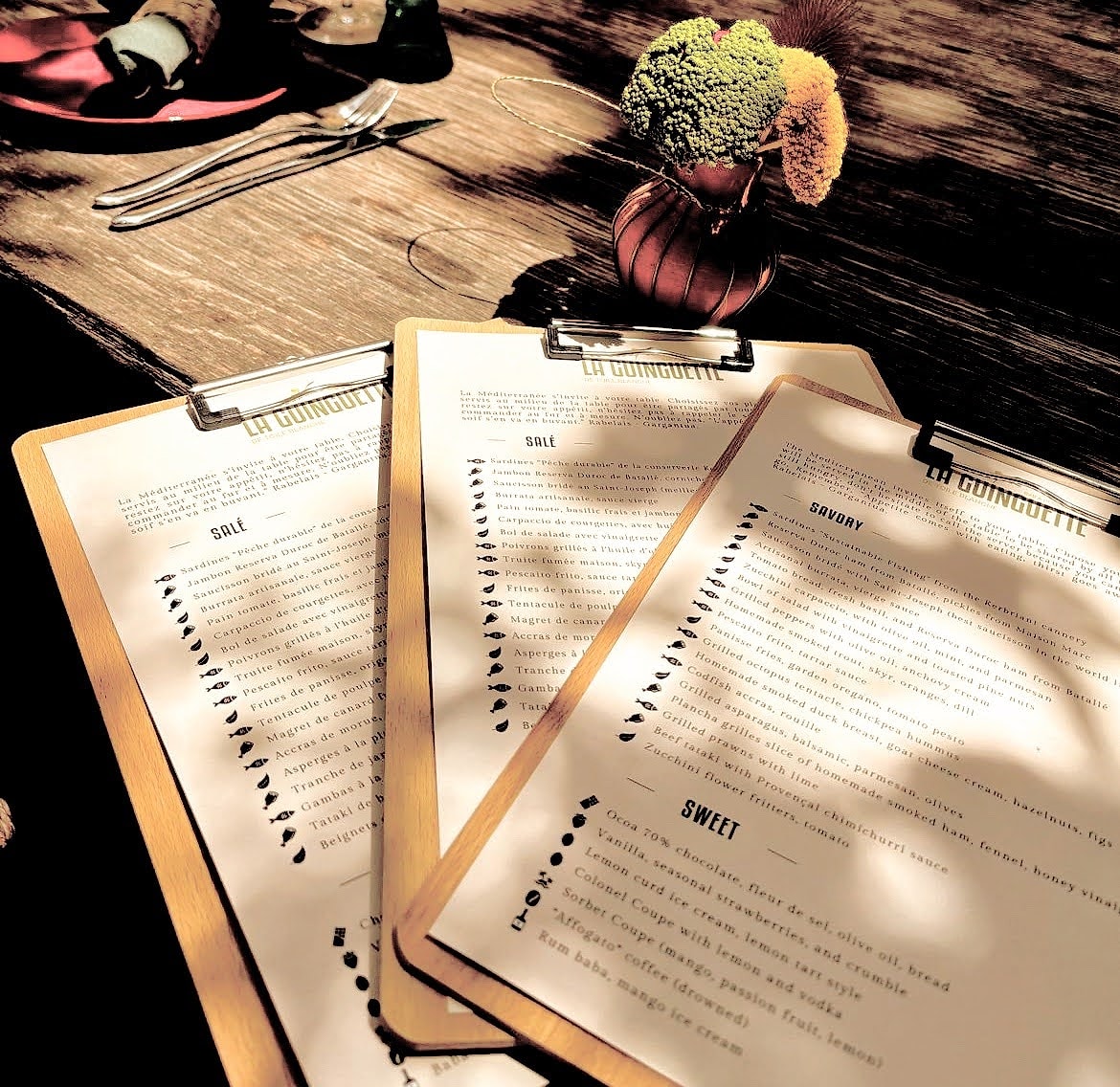 Plats à La Guinguette