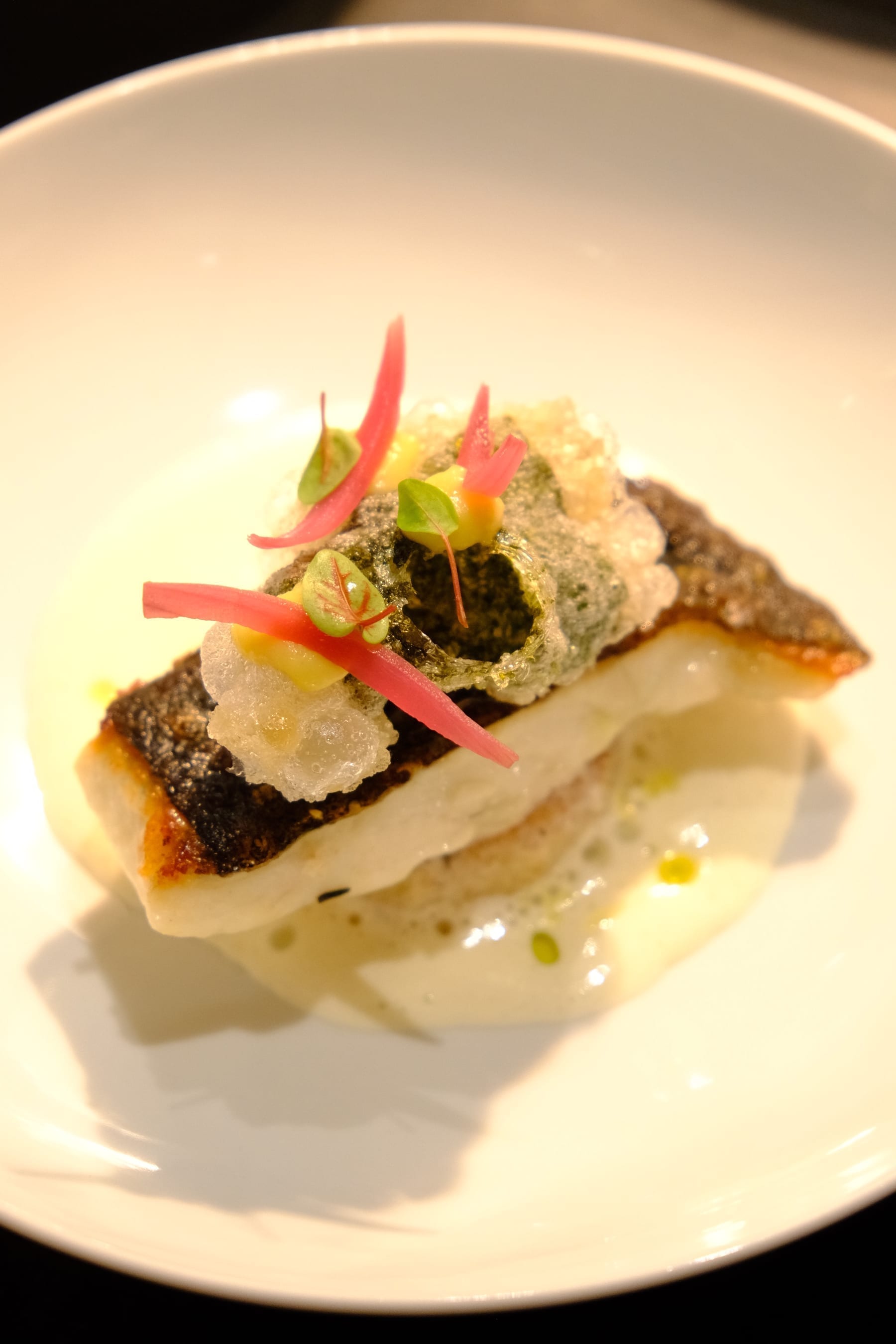 Dining experience at Toile Blanche