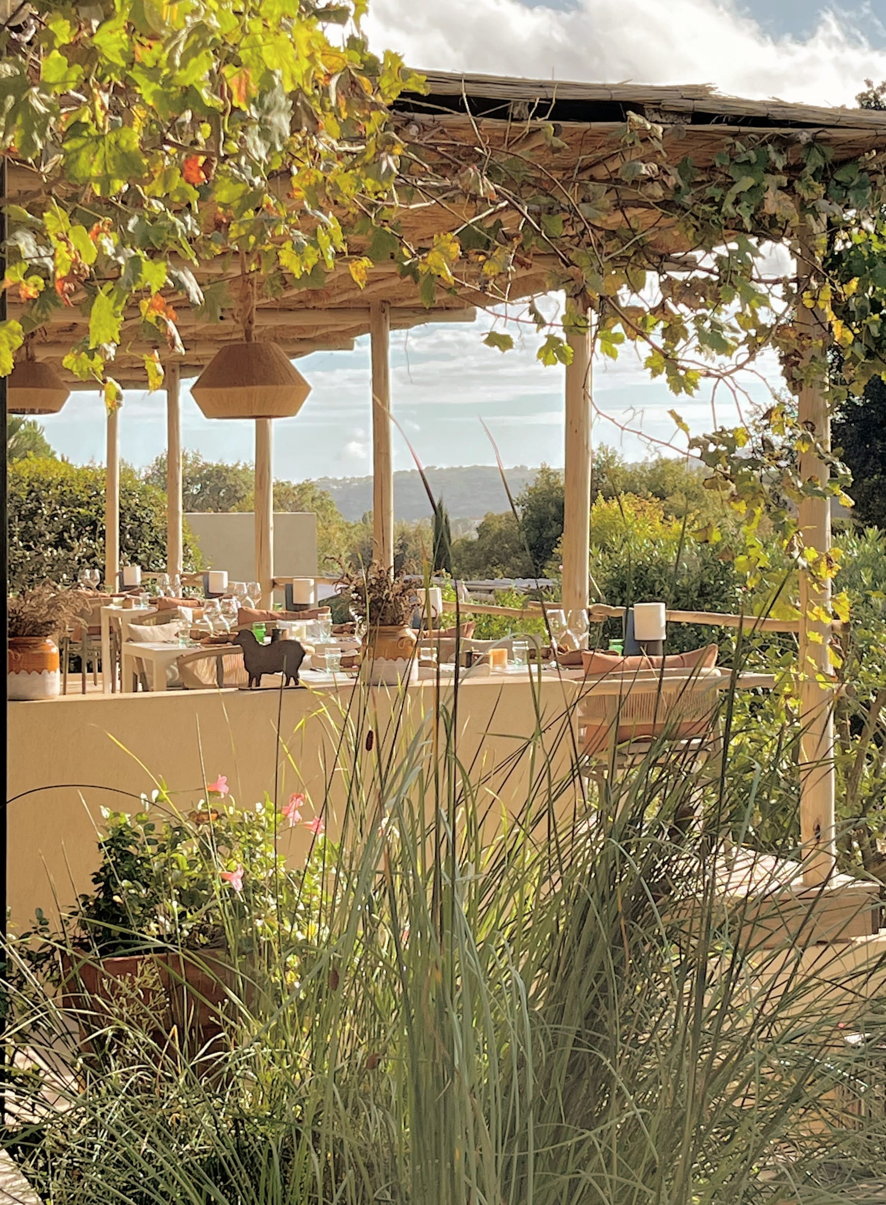 Terrace view at Le Restaurant