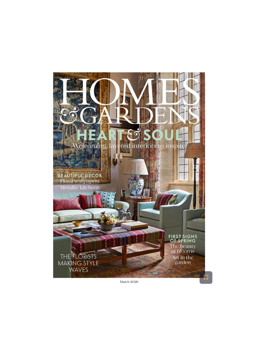 Homes And Gardens — Toile Blanche press coverage