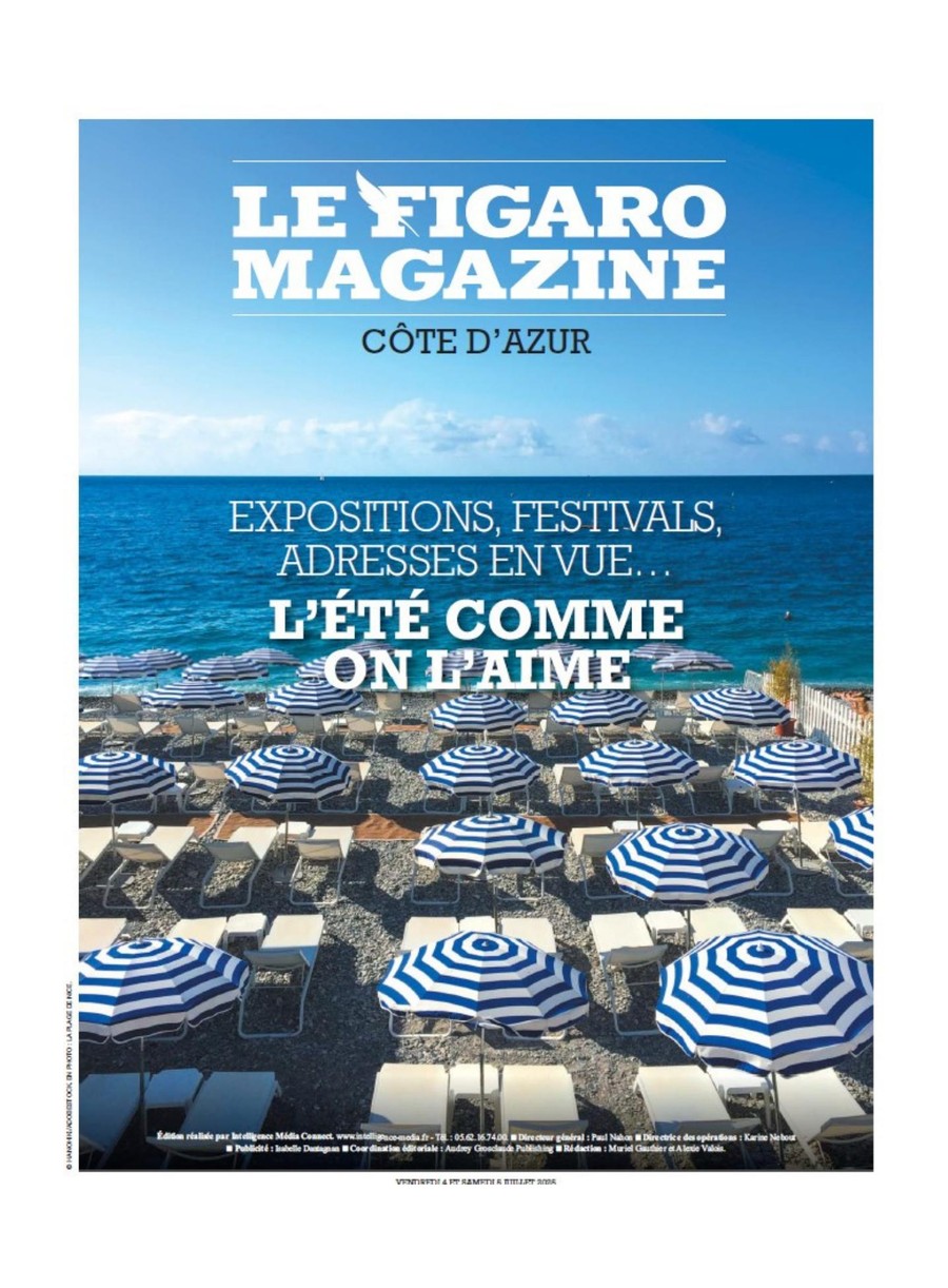 Le Figaro Magazine — Toile Blanche press coverage