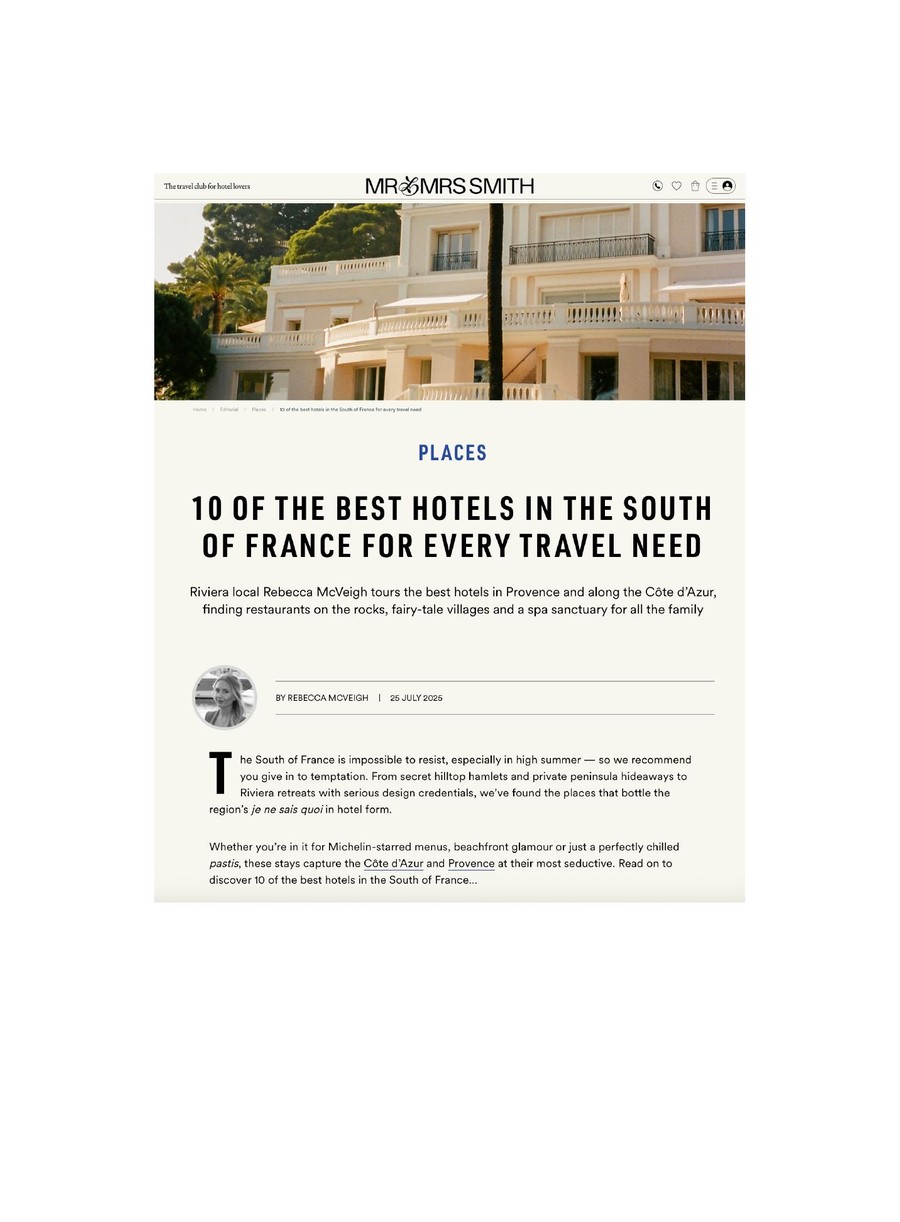 Mr And Mrs Smith — Toile Blanche press coverage